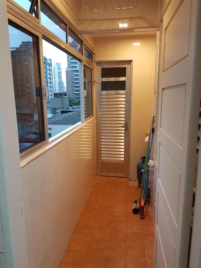 Apartamento Em Frente A Praia Do Embare - Santos Εξωτερικό φωτογραφία