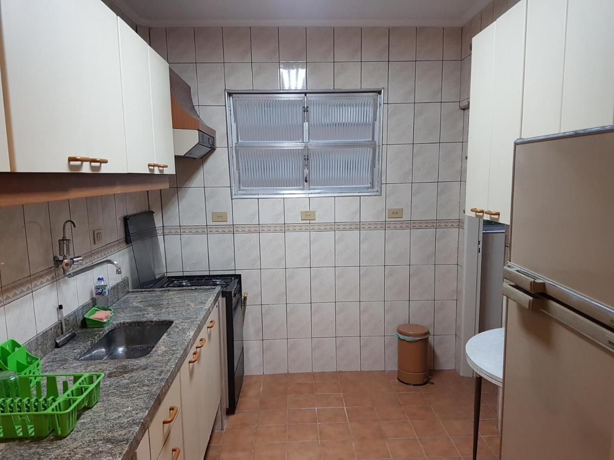 Apartamento Em Frente A Praia Do Embare - Santos Εξωτερικό φωτογραφία