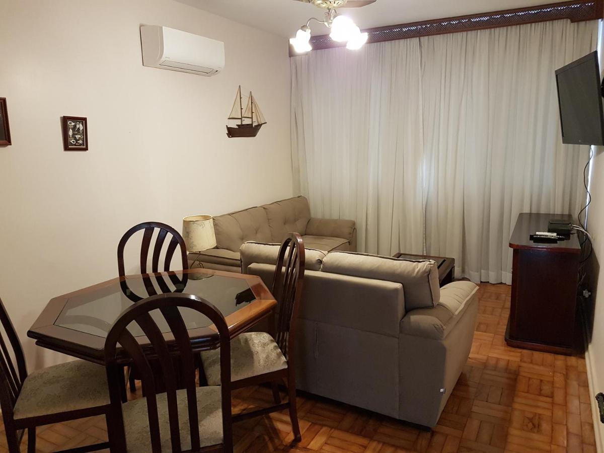 Apartamento Em Frente A Praia Do Embare - Santos Εξωτερικό φωτογραφία